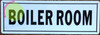 Boiler Room  Braille Sign Boiler Room  Braille Sign
