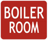 Boiler Room  Sign Boiler Room  Sign