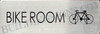 Bike Room Signage Bike Room Signage