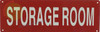 Storage Room SIGNAGE
