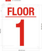 1 FLOOR SIGN