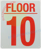 10 FLOOR SIGN 10 FLOOR SIGN
