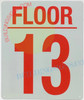 13 FLOOR Signage