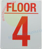 4 FLOOR Signage