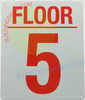 Sign 5 FLOOR