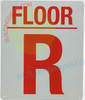 R FLOOR  Signage R FLOOR  Signage