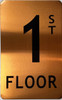 1st Floor  Safety Sign 1st Floor  Safety Sign