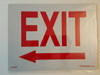 Exit Left  Signage