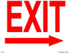 Exit Right  Sign