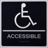 ACCESSIBLE Sign-Tactile Signs - ACCESSIBLE Sign-Tactile Signs -
