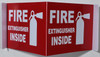 Fire Extinguisher Inside Sign 3D Projection Sign/Fire Extinguisher Inside Sign Hallway Sign Fire Extinguisher Inside Sign 3D Projection Sign/Fire Extinguisher Inside Sign Hallway Sign