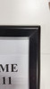 Bulletin Frame Black Inches Front Loading Quick Poster Change, Wall Mounted, HEAVY DUTY