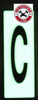 PHOTOLUMINESCENT DOOR NUMBER C SIGNAGE HEAVY DUTY / GLOW IN THE DARK "DOOR NUMBER" SIGNAGE HEAVY DUTY PHOTOLUMINESCENT DOOR NUMBER C SIGNAGE HEAVY DUTY / GLOW IN THE DARK "DOOR NUMBER" SIGNAGE HEAVY DUTY