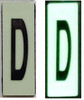 PHOTOLUMINESCENT DOOR NUMBER D HPD SIGN HEAVY DUTY / GLOW IN THE DARK "DOOR NUMBER" HPD SIGN HEAVY DUTY PHOTOLUMINESCENT DOOR NUMBER D HPD SIGN HEAVY DUTY / GLOW IN THE DARK "DOOR NUMBER" HPD SIGN HEAVY DUTY