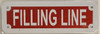 FILLING LINE  Building Sign