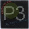 ELEVATOR FLOOR NUMBER P3 SIGN- ELEVATOR JAMB PLATE FLOOR PARKING 3 BUILDING SIGN ELEVATOR FLOOR NUMBER P3 SIGN- ELEVATOR JAMB PLATE FLOOR PARKING 3 BUILDING SIGN
