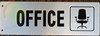 Office SAFETY SIGN-Two-Sided/Double Sided Projecting, Corridor and Hallway SAFETY SIGN