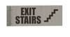 EXIT Stairs-Two-Sided/Double Sided Projecting, Corridor and Hallway EXIT Stairs-Two-Sided/Double Sided Projecting, Corridor and Hallway