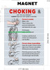 Refrigerator magnet Restaurant safety sign- chocking SAFETY SIGN+ FOOD Allergy SAFETY SIGN Refrigerator magnet Restaurant safety sign- chocking SAFETY SIGN+ FOOD Allergy SAFETY SIGN