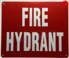 FIRE HYDRANT DOB SIGN FIRE HYDRANT DOB SIGN