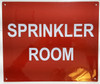 Sprinkler Room SAFETY SIGN Sprinkler Room SAFETY SIGN