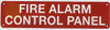 FIRE ALARM CONTROL PANEL HPD SIGN Fire Safety HPD SIGN FIRE ALARM CONTROL PANEL HPD SIGN Fire Safety HPD SIGN
