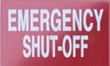 Emergency Shut-Off Emergency Shut-Off
