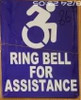 Ring Bell for ASSITANCE DOB SIGN