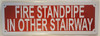 FIRE STANDPIPE IN OTHER STAIRWAY  Building Sign