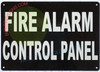 FIRE ALARM CONTROL PANEL HPD SIGN