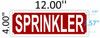 SPRINKLER  Building Sign SPRINKLER  Building Sign