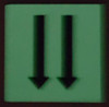 PHOTOLUMINESCENT 2 DOWN ARROWS DOB SIGN HEAVY DUTY / GLOW IN THE DARK "TWO DOWNWARD ARROWS" DOB SIGN HEAVY DUTY PHOTOLUMINESCENT 2 DOWN ARROWS DOB SIGN HEAVY DUTY / GLOW IN THE DARK "TWO DOWNWARD ARROWS" DOB SIGN HEAVY DUTY