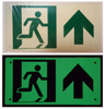 PHOTOLUMINESCENT EXIT SIGNAGE HEAVY DUTY / GLOW IN THE DARK "EXIT" SIGNAGE HEAVY DUTY PHOTOLUMINESCENT EXIT SIGNAGE HEAVY DUTY / GLOW IN THE DARK "EXIT" SIGNAGE HEAVY DUTY