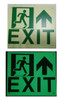 PHOTOLUMINESCENT EXIT SIGNAGE HEAVY DUTY / GLOW IN THE DARK "EXIT" SIGNAGE HEAVY DUTY PHOTOLUMINESCENT EXIT SIGNAGE HEAVY DUTY / GLOW IN THE DARK "EXIT" SIGNAGE HEAVY DUTY