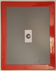RED Poster Frame 6x9 Inches, snap frame, Outdoor Poster Display Unit