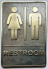 Cast Aluminum Restroom SIGNAGE Cast Aluminum Restroom SIGNAGE