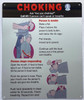 CHOKING POSTER HPD SIGN CHOKING POSTER HPD SIGN