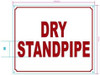 Dry Standpipe SIGNAGE