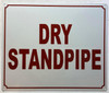 Dry Standpipe SAFETY SIGN
