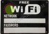 Free WiFi with Password and Network HPD SIGN Free WiFi with Password and Network HPD SIGN