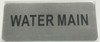 WATER MAIN SIGNAGE WATER MAIN SIGNAGE