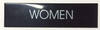 Toilet WOMEN BUILDING SIGN Toilet WOMEN BUILDING SIGN