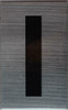 Apartment Number SignLetter I  - Porte D'argent line Apartment Number SignLetter I  - Porte D'argent line