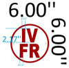 IV-FR Floor Truss Circular  Safety Sign