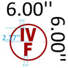 IV-F Floor Truss Circular  Safety Sign IV-F Floor Truss Circular  Safety Sign