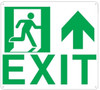 Exit Arrow UP Sign