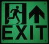 Exit Arrow UP Safety Sign