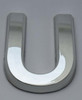 Apartment Number Sign/Mailbox Number Sign, Door Number Sign. Letter U