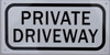 Private Driveway BUILDING SIGN
