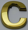 Apartment Number Sign/Mailbox Number Sign, Door Number Sign. Letter C Apartment Number Sign/Mailbox Number Sign, Door Number Sign. Letter C